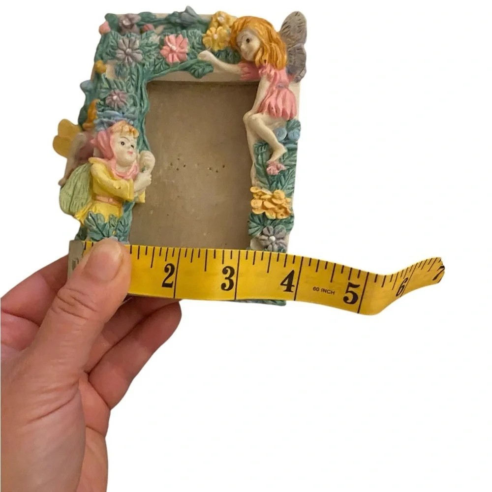 Vintage 90s Fairy Garden Picture mini Frame Set Multicolor girlhoodcore gifts